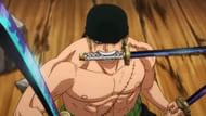Zoro as seen in the anime (Image via Toei Animation)
